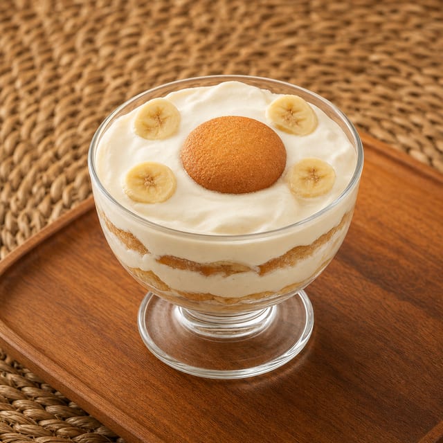 BANANA PUDDING.