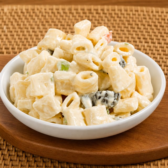 MACARONI SALAD.